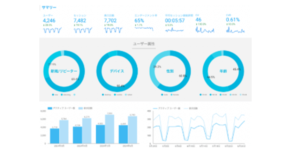 アクセスレポートサンプル