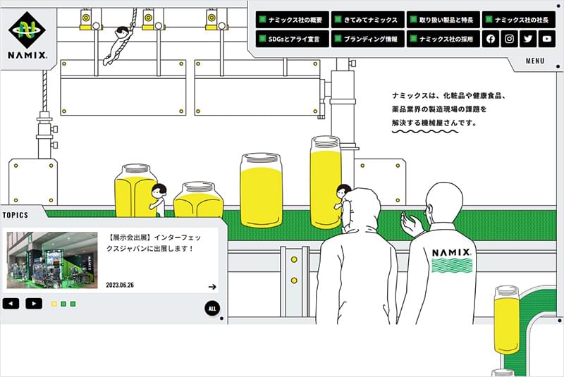 株式会社ナミックス